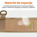 Cinto tático acolchoado ajustável com sistema MOLLE, visto de frente sobre fundo branco. Interior com almofada respirável e fivela de metal de liberação rápida, indicado para atividades militares, airsoft e aventura ao ar livre.